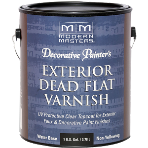 Modern Masters Exterior Dead Flat Varnish Gallon