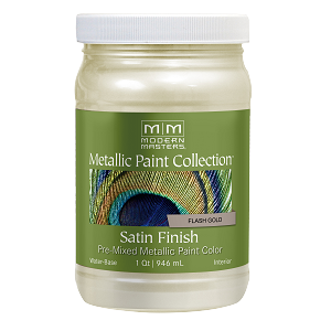 Modern Masters Metalic Paint Flash Gold Quart 