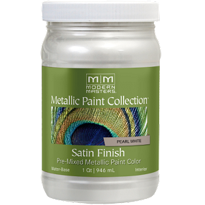 Modern Masters Metalic Paint Pearl White Quart 