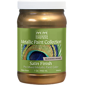 Modern Masters Metalic Paint Blackened Bronze Quart 