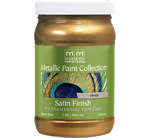 Modern Masters Metalic Paint Brass Quart