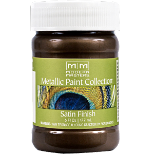 Modern Masters Metalic Paint English Brown 6oz 