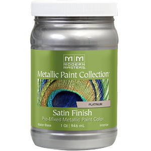 Modern Masters Metalic Paint Platinum Quart