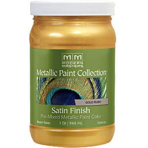Modern Masters Metalic Paint Gold Rush Quart 