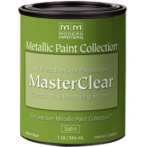 Modern Masters Master Clear Satin Quart 