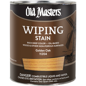 Old Masters Wiping Golden Oak Quart  