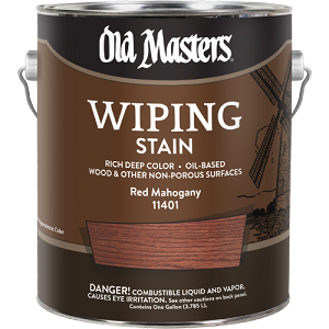 Old Masters Wiping Red Mahogany Gallon  