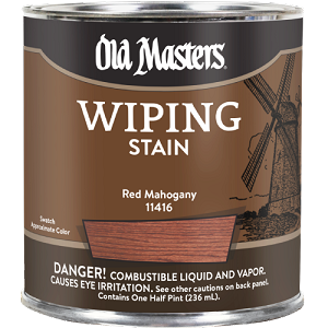 Old Masters Wiping Red Mahogany Half Pint  