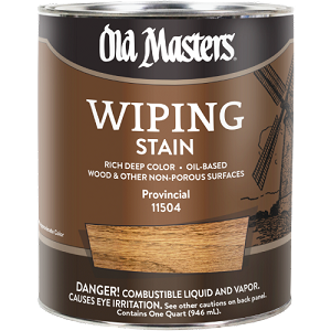 Old Masters Wiping Provincial Quart  