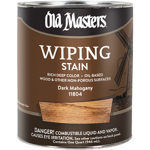 Old Masters Wiping Dark Mahogany Quart  