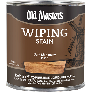Old Masters Wiping Dark Mahogany Half Pint  