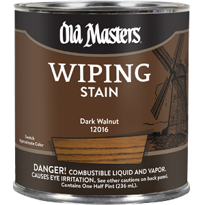 Old Masters Wiping Dark Walnut Half Pint  
