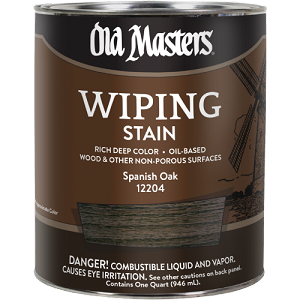 Old Masters Wiping Spanish Oak Quart  
