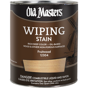 Old Masters Wiping Fruitwood Quart  