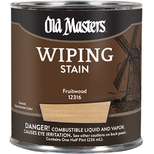 Old Masters Wiping Fruitwood Half Pint  