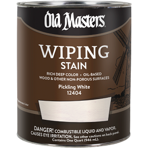Old Masters Wiping Pickle White Quart  