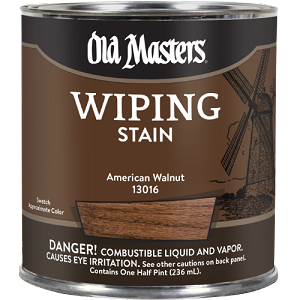 Old Masters Wiping American Walnut Half Pint  