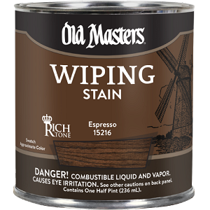 Old Masters Wiping Espresso Half Pint  