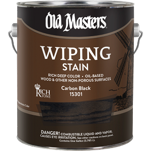 Old Masters Wiping Carbon Black Gallon  