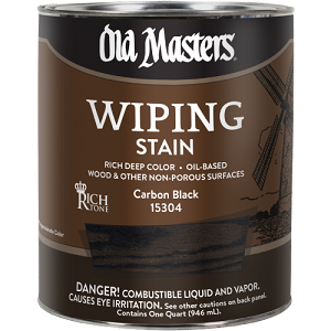 Old Masters Wiping Carbon Black Quart  