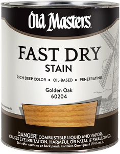 Old Masters Fast Dry Stain Golden Oak Quart     