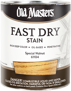 Old Masters Fast Dry Stain Special Walnut Quart     