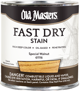 Old Masters Fast Dry Stain Special Walnut Half Pint     