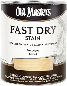 Old Masters Fast Dry Stain Fruitwood Quart     