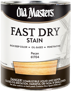 Old Masters Fast Dry Stain Pecan Quart    