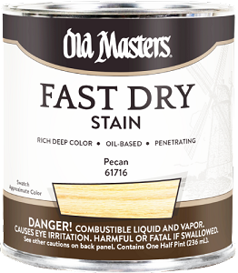 Old Masters Fast Dry Stain Pecan Half Pint    