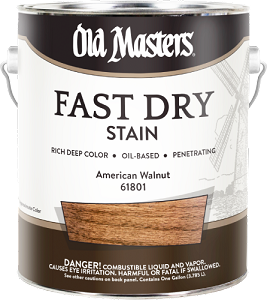 Old Masters Fast Dry Stain American Walnut Gallon    