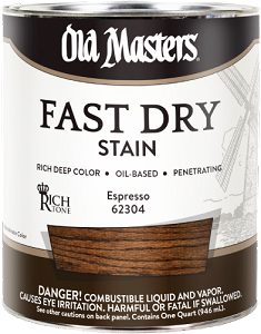 Old Masters Fast Dry Stain Espresso Quart