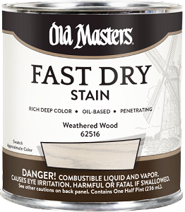 Old Masters Fastdry Stain Weathered Wood Half Pint