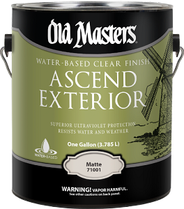 Old Masters Ascend Exterior Clear Matte Gallon