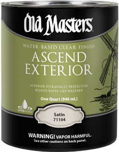 Old Masters Ascend Exterior Clear Satin Quart
