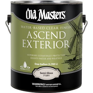 Old Masters Ascend Exterior Clear Semi-Gloss Gallon