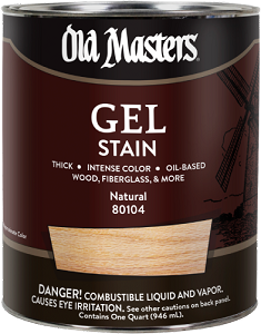 Old Masters Gel Stain Natural Quart