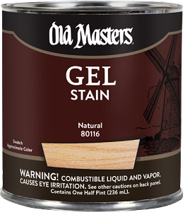 Old Masters Gel Stain Natural Half Pint