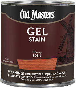 Old Masters Gel Stain Cherry Half Pint