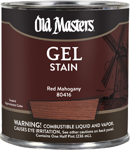 Old Masters Gel Stain Red Mahogany Half Pint