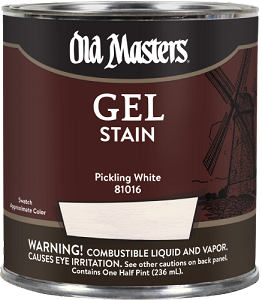 Old Masters Gel Stain Pickling White Half Pint