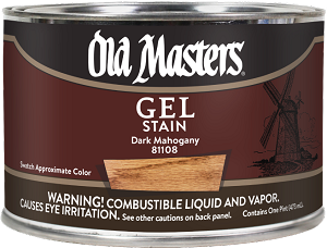 Old Masters Gel Stain Dark Mahogany Pint
