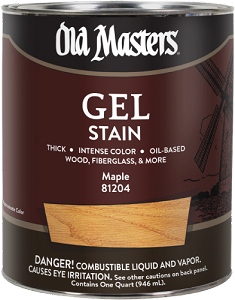 Old Masters Gel Stain Maple Quart