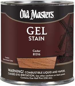 Old Masters Gel Stain Cedar Half Pint