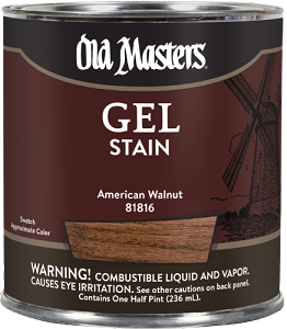 Old Masters Gel Stain American Walnut Half Pint