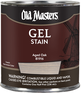 Old Masters Gel Stain Aged Oak Half Pint