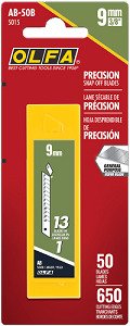 Olfa Ab-50B Standard Blade (50 Pack)