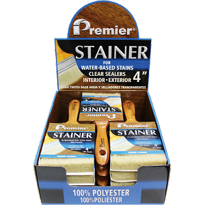 Premier Paint Stainer Brush Brown Poly 4