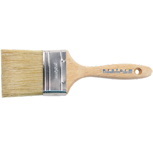 Picasso Straight China White Brush  3” with Beaver handle