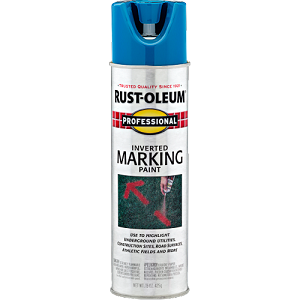 Rust-Oleum Inverted Marking Paint Blue 15oz